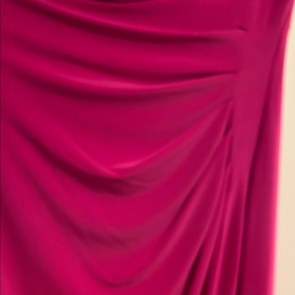 Lauren Ralph Lauren Vibrant Pink Midi Dress - Picture 4 of 8